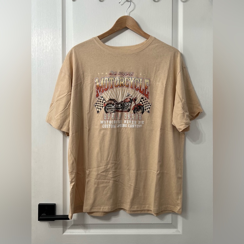 Graphic Motorcycle T-Shirt size S